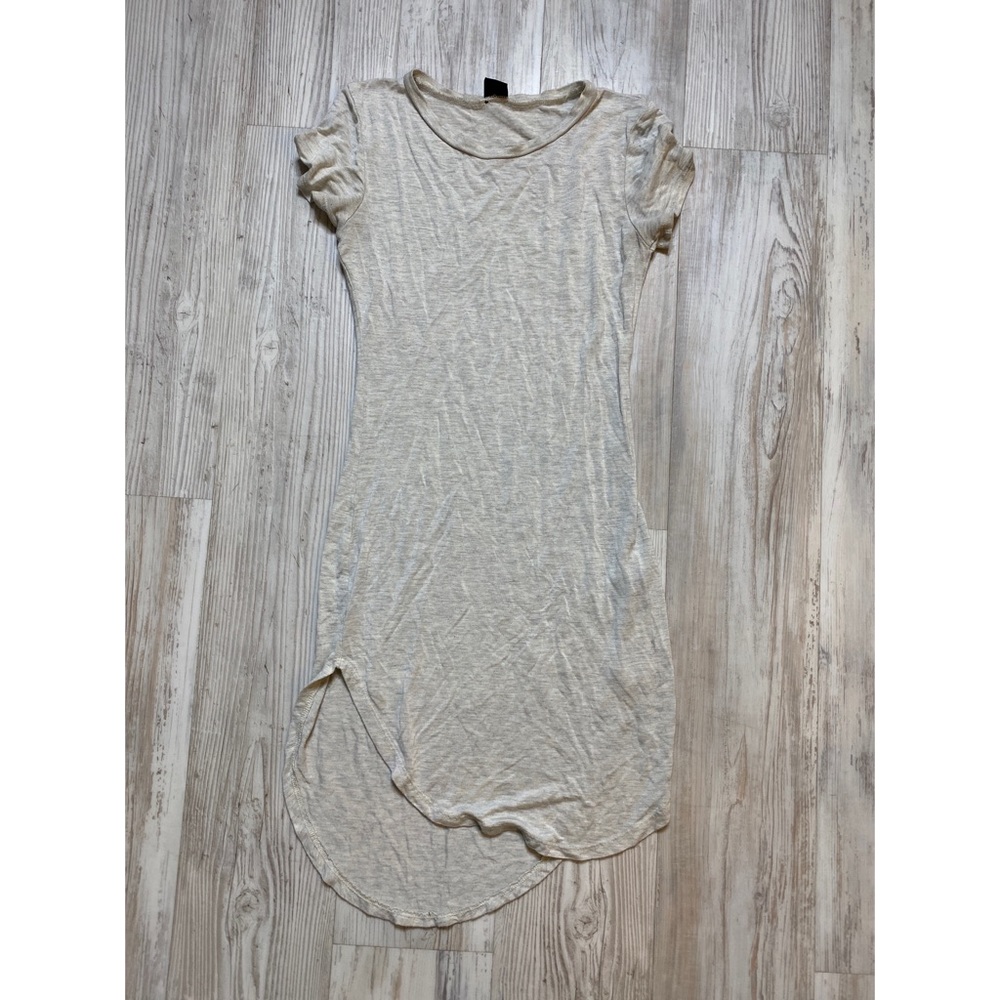 💜Gray T-shirt dress